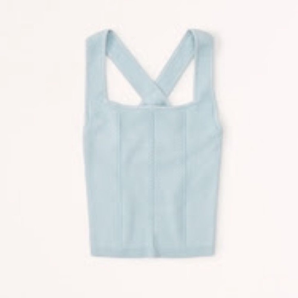 Ribbed Crossback Tank by A&F